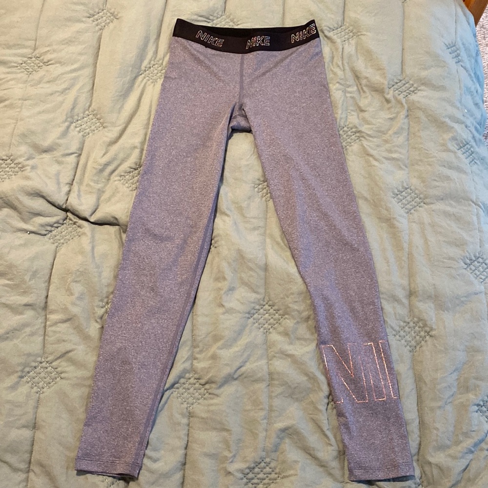Blue/gray Nike leggings, size small, perfect condition, never worn.